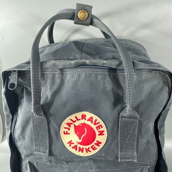 Fjallraven Kanken 15in Laptop Backpack in Gray - Picture 4 of 15
